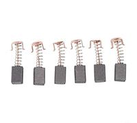 Motor Carbon Brushes 5x8x12mm Repair Kit 6pcs | Fixes intermittent running, stops motor failure, reduces wear, extends tool life, reliable contact