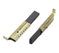 Motor Carbon Brushes PA66 Plastic Shell Stable Conductivity(Carbon+Accessories)