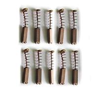 Motor Carbon Brushes POWERTOOL 10Pcs Mini Carbon Brushes Electric Motor Brushes Replacement Part for Generic Electric Replacement (2.5x4x12.5mm)