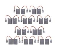 Motor Carbon Brushes Replacement Durable High Performance Copper Power Tool Parts for Angle Grinder Electric Drill Hammer 20Pcs 16x6x22mm
