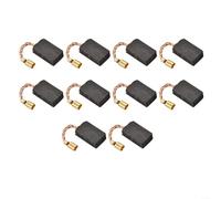 Motor Carbon Brushes Set of 10 for Bosch GWS 1000, 1100, 1400 and 10/11/14 Series Angle Grinders, 5x10x17mm Carbon and Metal Power Tool Repair Parts for