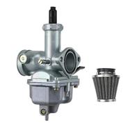 Motor Carburetor For CG125 For CB125 For XL125S For PZ26 For 125cc Motorcycle Carburetor Modified Parts Motorbike Universal Replacement Accessories(Black)