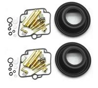 Motor Carburetor Repair Kit Vacuum Diaphragm Membrane Float Vavle Part For Mikuni BST33 For B&MW F650 1993-2000 Carburetor Replacement(SET B)