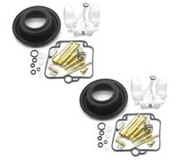 Motor Carburetor Repair Kit Vacuum Diaphragm Membrane Float Vavle Part For SUZUKI For GS500E 1989-2000 Carburetor Replacement(SET D)