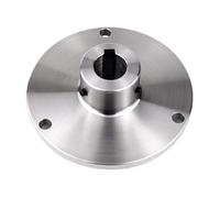 Motor Chuck Flange Connecting Disc Shaft Fittings 3-jaw/4-jaw 80mm Bore 18mm
