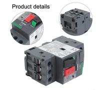 Motor Circuit Breaker GV2 Series Thermal Magnetic Motor Protection Switch with Overload and Short Circuit Protection for Single-Phase and Three-Phase Motors 0.37kW-15kW(GV2ME20C13-18A)