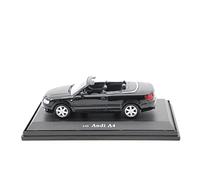 Motor city classics 1:43 Audi A4 Cabriolet Black - Optimum Diecast