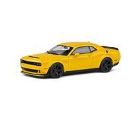Dodge Challenger SRT Demon V8 6.2L 2018 in yellow, 1:43 scale model from Solido
