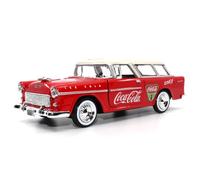 Motor City Classics Diecast 1955 Chevy Nomad 1:24 Scale Licensed Coca-Cola (424057)