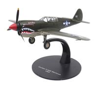 Motor city classics Militaria Diecast Collectible | Curtiss P-40N Warhawk | 1:72 Scale Model 27297-39 | Military Gift