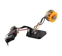Motor Control Board Switch for Brushless Electric Drill 21V Sensorless Assembly 12 Teeth Replacement Parts Metal Construction(A)