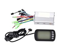 Motor Controller, 36V 48V 350W 13A High Power Brushless Motor Controller with LCD Panel for Electric Bike Scooter