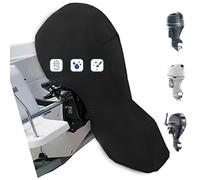 Motor Cover, Full Outboard Engine Cover, Waterproof Boat Motor Cover (Fits 20-30 HP)