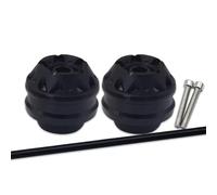 Motor Crash Protector For XADV750 2017 2018 2019 2020 2021 2022 2023 2024 Motorcycle Front Rear Axle Fork Wheel Crash Slider Cap Falling Protector Pad(Black,Front)