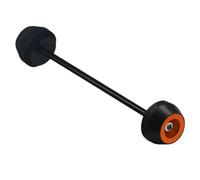 Motor Crash Protector For Z800 2012 2013 2014 2015 2016 Motorcycle Front Rear Wheel Axle Fork Crash Sliders Falling Protector Pad Modified Parts(Orange,Rear)