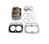 Motor Cylinder Rebuild Overhaul Gasket Piston Kit 2203911 80mm Compatible With RZR 700 800 EFI ESP 04 17(Set Cylinder)