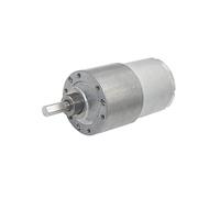 Motor, Dc Motor 37mm All Metal Gear Box 12v 24v DC Gear Motor 7RPM To 1600 Rpm Gearmotor High Torque Eccentric Shaft Geared Motor(107 RPM,DC 12V)