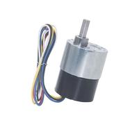 Motor, Dc Motor 37mm Diameter Gearbox Low Noise Long Life High Torque 12v 24v Brushless DC Gear Motor Silent Bldc Gearmotor(24V 35RPM)