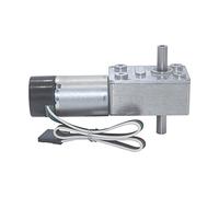 Motor, Dc Motor 6V 24V Worm Gear Motor 12V Reducer 3-210 RPM DC High Torque Electric Motor Metal Gear With Encoder(6rpm,12V)
