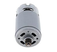 Motor DC, RS550 DC Motor 10.8-25V 400-19500 RPM Multiple Configurations(11 Teeth 25V 30000)