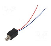 Motor: DC; vibration; 2.4÷3.5VDC; 100mA; 11.6x4.6x4.8mm; 10000rpm POLOLU-2265 |