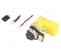 Motor: DC; with encoder,with gearbox; Gravity; 6VDC; 2.8A; 160rpm DF-FIT0458 |