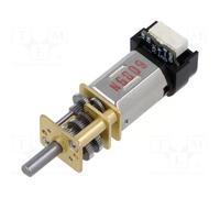 Motor: DC; with gearbox; HPCB 6V; 6VDC; 1.5A; Shaft: D spring POLOLU-5202 | | E