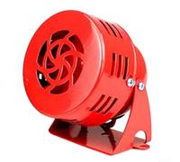 Motor Driven Siren 110DB AC110V DC12V DC24V Red Motor Driven