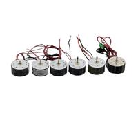 Motor, Electric Motor Micro 24mm Round RF-300 Round Motor DC 3V-12V 3.7V 5V 5.9V 6V for Car Audio AV CD DVD Player Toy Fan(A motor)