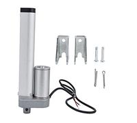 Motor Electric Putter Linear Actuator Kit High Precision Aluminum Alloy 150mm Stroke 750N Thrust with Mounting Brackets for Industrial Machinery Boats Automobiles (DC24V)