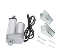 Motor Electric Putter Linear Actuator with Mounting Bracket, 50mm Stroke 750N Thrust, Aluminum Alloy Micro Linear Actuator for Industrial Automation, Boats and (DC24V)