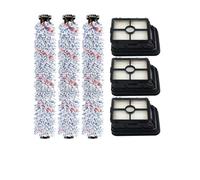 Motor Filter Main Brush Roll Bar,Compatible for Bissell,Compatible for Crosswave,1713 Pet Pro 2224E Cordless 2582E 2582N Series 1866 1868 1934 1926,Vacuum Cleaner Replacement Accessories(Set 5)