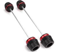 Motor Front Rear Wheel Fork Slider Axle Crash Protector For CB750 HORNET CB1000 Hornet SP 2025(Front Rear Red)