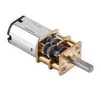 Motor Gear Box, Akozon Electric Gear Box, Gear Motor High Torque 1:1000 Gear Motor DC 6V for Toy Car Model Reduction Gearbox(15RPM)