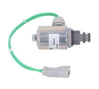 Motor Grader Solenoid Valve 24V, Replacement for Caterpillar 120H 120K 140K 160H NA 163H Grader, High Performance Solenoid Valve with Fast Switching, Energy Saving and Easy to Main