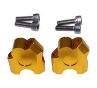 Motor Handlebar Riser Height Increase Motorcycle Mount Adapter Extension Clamp Handlebar Riser(Color-0G)