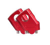 Motor handlebar risers For GSX For S1000 GX 2024 Motorcycle Handlebar Riser Off Road Motorcycle Heightened Clamp For Seat Motorbike Universal Accessories(Red,28mm)