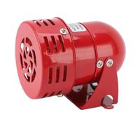 Motor Horn Buzzer Siren, 110 Decibels Mini Electric Warning Strobe Siren with Pure Copper Motor for Factories Schools Ranches Home (24V)