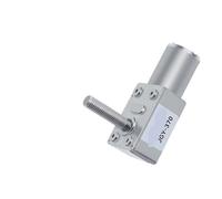 Motor JGY370-M8 Threaded Shaft Worm Gear Reduction DC Motor 12-24V/Worm Gear Motor Speed Regulation Self-Locking Metal Motor DC Motor(12v,30RPM)