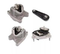 Motor Mount Bracket Compatible with Porsche for Macan 3.0L 3.6L 2015 2016 2017 2018 Engine Transmission Mount Support Component Set 4Pcs 94637505740