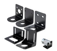 Motor Mount Bracket for 370 380 385 390 395 555 550 545 540 750 755 775 795 NEMA17 NEMA23 JGY370 Worm Motor Holder Stand 1pcs(Type 4)