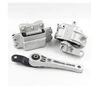 Motor Mount Trans Arm Support Three Piece Suit Compatible for VW Audi Skoda Seat PQ35 Platform 1K0199262M 1K0199555R 1K0199855BB Transmission Mount