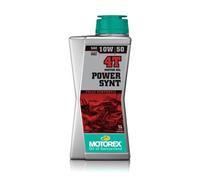 Motor Oil 4-Stroke MOTOREX POWER SYNT 4T 10W50 100% Synthetic Lubricant MA2 SN
