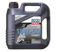 Liqui Moly Motorbike 4T 15W-50 Street Engine Oil 4 Liters