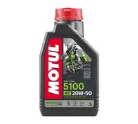 Motul Engine Oil 20W50 4-Stroke 1L Semi-Sythetic 5100 109944