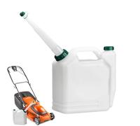 Motor Oil Measuring Container, 1L Clear Oil Drain Container Extended Spout Oil Bottle, Motor Oil Container, Oil Change Jug for Lawn Mowers