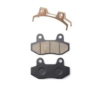 Motor Pad Shoe For GY6 For 50cc 125cc For CBX Motorcycle Brakes Front Rear Disc Brake Pads Shoes With Separation Spring Scooter Moped(Type 12)