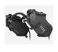 Motor Pannier Bag 2 Pcs Universal Motorcycle Bag Waterproof 18L/28L/48L Large Capacity Fit Motorcycle Pannier Bag Saddle Side Bags Fork Handlebar Bag(Black-18L(9L-2 pcs))