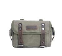 Motor Pannier Bag Motorcycle Bag Waterproof Bag Detachable Luggage Bag Riding Equipment Shoulder Messenger Fork Handlebar Bag(ArmyGreen)