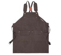 Motor Pannier Bag Thickened Canvas Tool Bag Wear Resistant Waterproof Apron for Kitchen Home Gardening Storage Bag Waist Apron Motor Handlebar Bag(Grey)